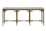 Tours - Console - White / Gold