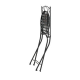 Lambert - Outdoor Chat Set - Black / Red