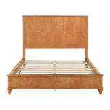 Platform Bed Frame With Tall Headboard