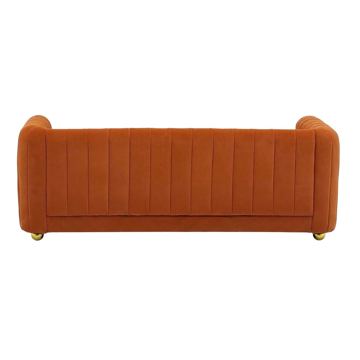 Sofa With Vertical Stripes With Accents