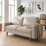 Loveseat Sofa, 2 Seat Couch With Removable Cushion For Living Room