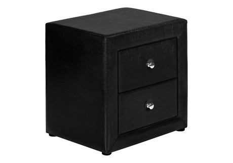 Nightstand, Storage Drawer Versatile Use, Upholstered, Transitional - Accent Nightstands - Alpine Outlets