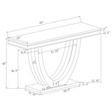 Durante - U-Shaped Base Table