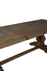 Sandbridge - Dining Table With Extensions - Dark Brown