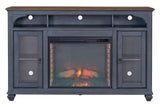 Fireplace TV Stand For TVs Up To 80" - Blue