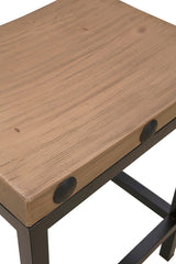 Old World - Counter Stool - Light Brown / Black