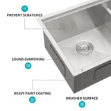 Modern Double Bowl Undermount Kitchen Sink