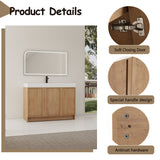 Freestanding Bathroom Vanity With Sink, Soft Close Doors
