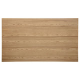 Calloway - Rectangular Dining Table - Brown / White