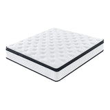 12" Hybrid Mattress Individual Pocket Spring, 7 Zoned Memory Foam