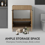 Freestanding Bathroom Vanity Cabinet With Soft Close Doors, Cabinet Only