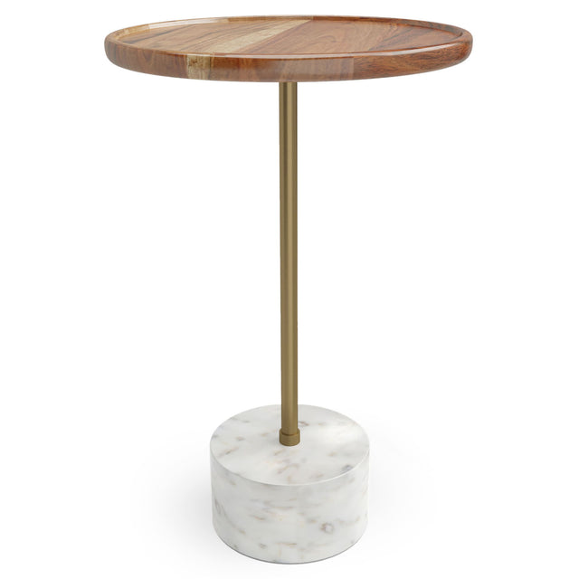 Becker - Side Table - Natural - Side Tables - Alpine Outlets
