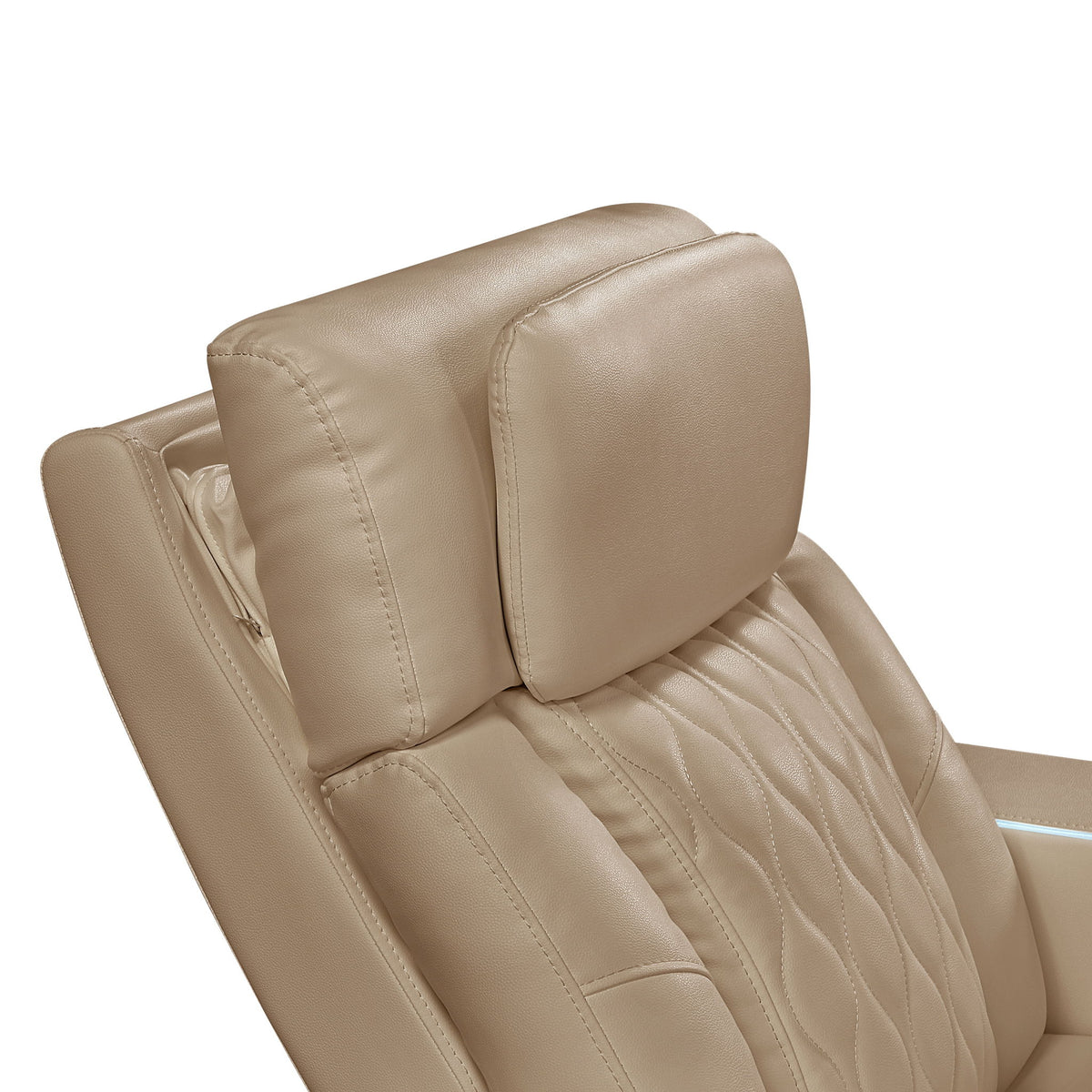 Electra - Power Recliner With Power Headrest, Massage, LED Lighting And USB Control
