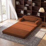 2 Seater Sofa Bed, Compact Foldable Floor Couch