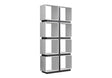 Bookshelf, Bookcase, Etagere, 5 Tier, For Office, Contemporary & Modern - White - Etageres - Alpine Outlets