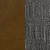 Upholstered Dining Bench - Brown / Gray