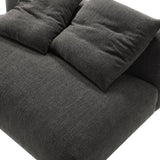 66 Inch Modular Upholstered Fabric Armless Loveseat - Loveseats available at Alpine Outlets in Denver