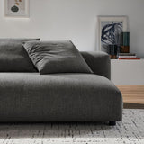 66 Inch Modular Upholstered Fabric Armless Loveseat - Loveseats available at Alpine Outlets in Denver