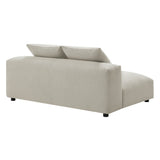 66 Inch Modular Upholstered Fabric Armless Loveseat - Loveseats available at Alpine Outlets in Denver