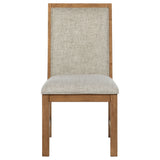 Rectangular Dining Set With Angular Legs