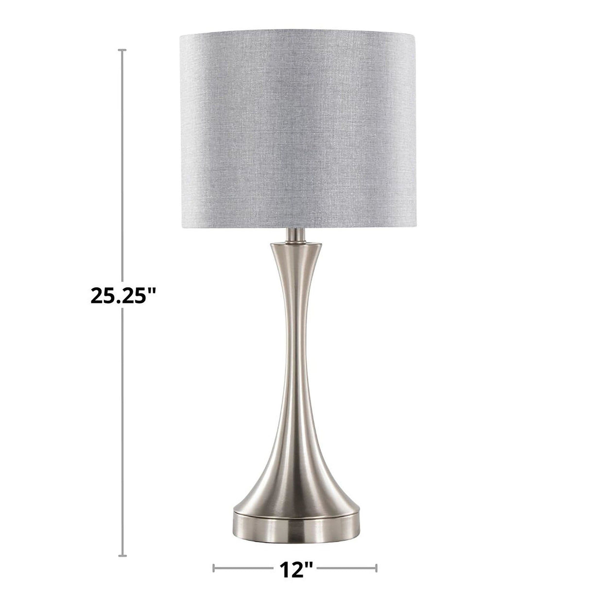 Lenuxe - Contemporary Table Lamp Built In USB Port (Set of 2)