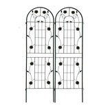 Metal Garden Trellis Rustproof Trellis For Climbing Plant Outdoor Flower Support