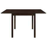 Vanetta - 3 Piece Dining Set With Drop Leaf Table And Chairs - Cappuccino