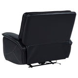 Hayden - Power Recliner With Dual Control, USB Charging Ports - Black