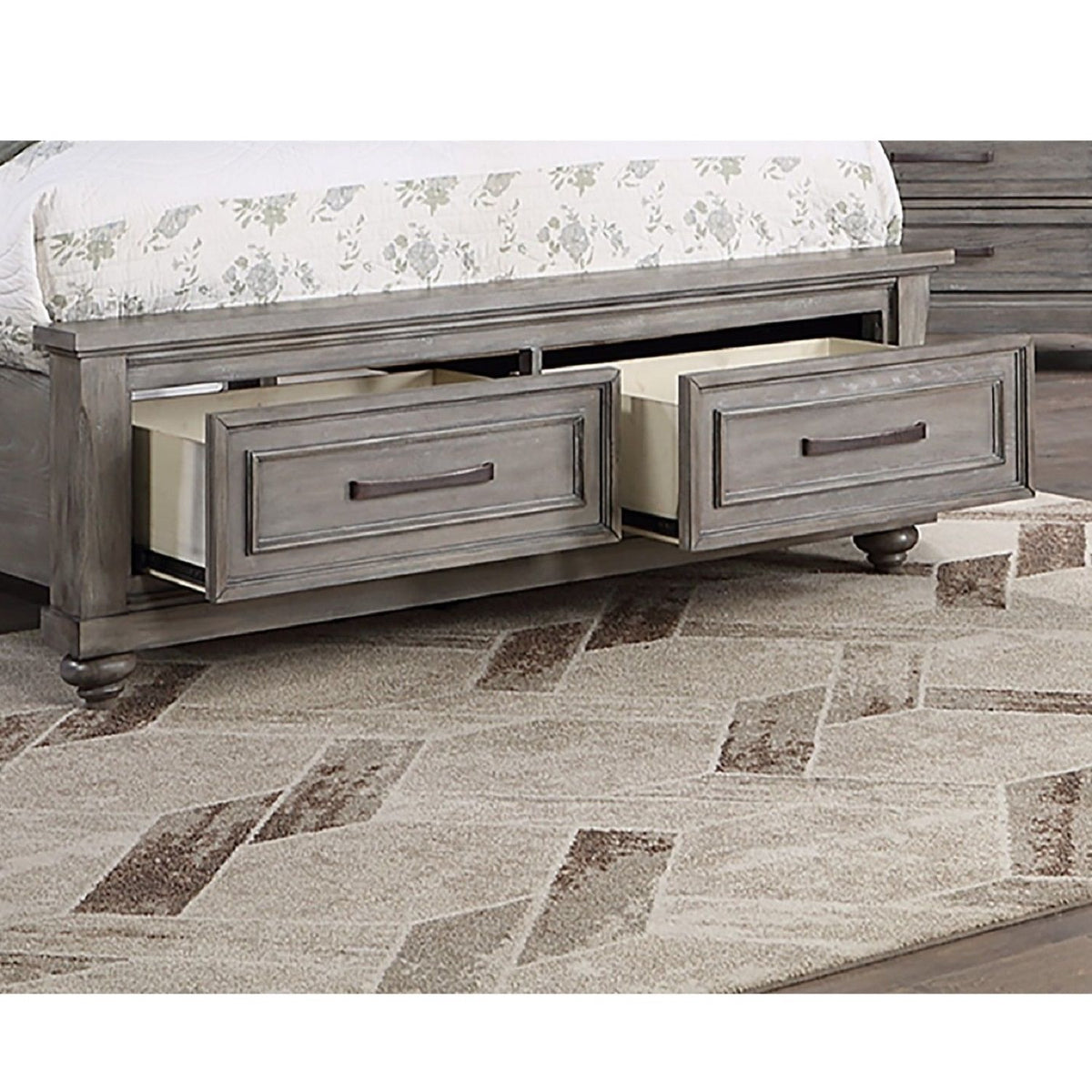 Bed Set With Underbed Drawers