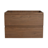 Wall Mounted Bathroom Vanity Cabinet, Soft Close Drawers (Vanity Only)