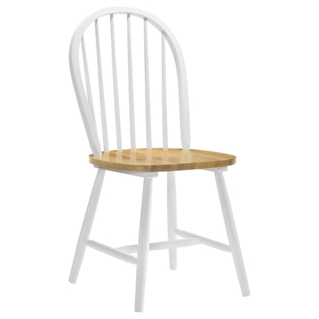 Spindle - Back Side Chairs (Set of 4) - Natural