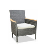4 Piece All-Weather Patio Dining Chair Set