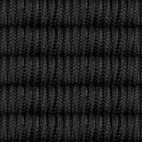 Sydney And Snack - 5 Piece Outdoor Patio Dining Set - Black Rope With Black Eucalyptus Wood