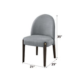Clayten - Dining Chair (Set of 2) - Gray - Chair Sets - Alpine Outlets