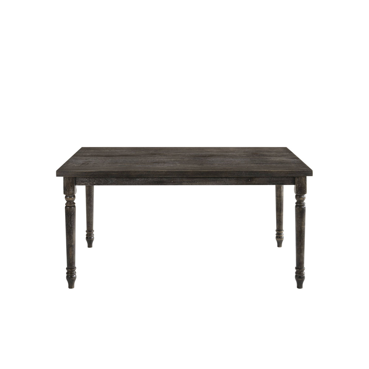 Claudia II - Weathered 7 Pieces Dining Room Set - Gray