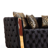 Naomi - Button Tufted Loveseat