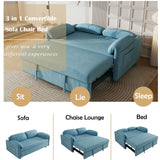 Sofa, Dual Purpose Lounge With Retractable Queen Size Bed