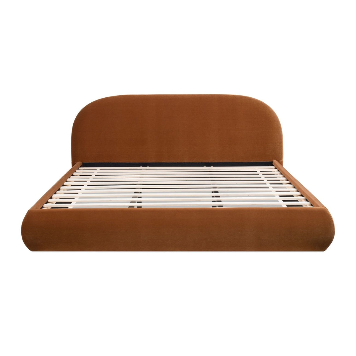 Archie Puffy Grounded - Upholstered Platform Bed