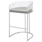 Mello - Upholstered Bar Chair (Set of 2) - Gray