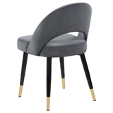 Arched Back Dining Chairs (Set of 2)
