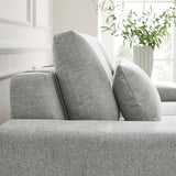 68 Inch Modern Upholstered Fabric Loveseat - Loveseats available at Alpine Outlets in Denver