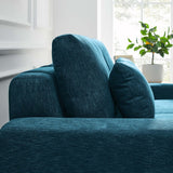 68 Inch Modern Upholstered Fabric Loveseat - Loveseats available at Alpine Outlets in Denver