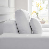 68 Inch Modern Upholstered Fabric Loveseat - Loveseats available at Alpine Outlets in Denver