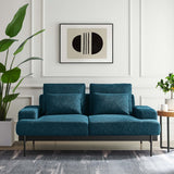 68 Inch Modern Upholstered Fabric Loveseat - Loveseats available at Alpine Outlets in Denver