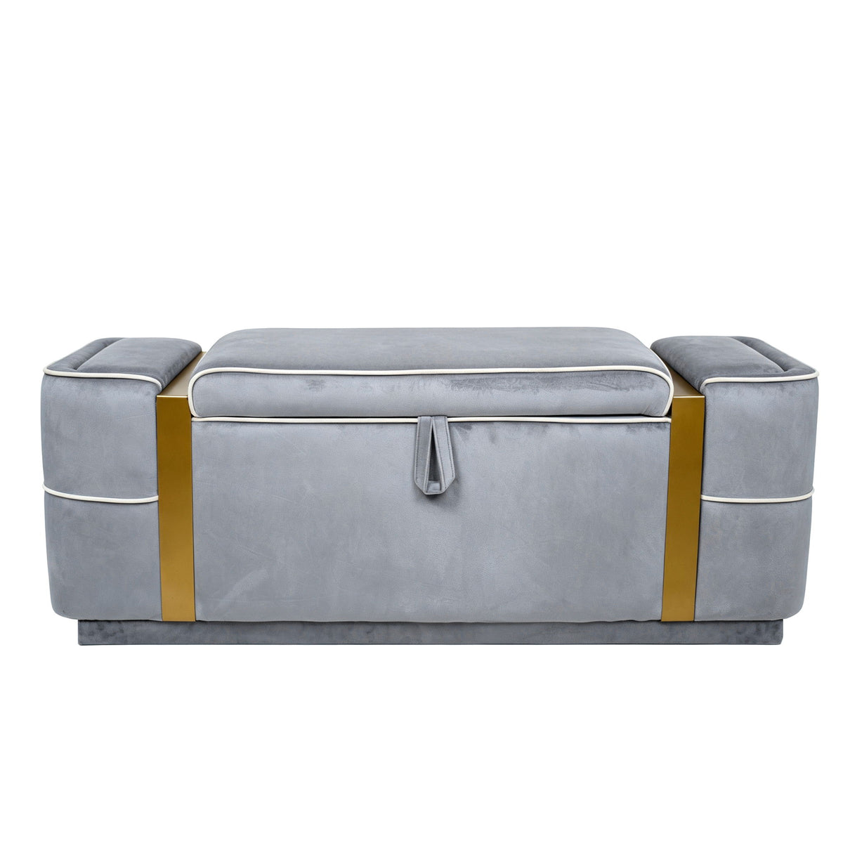 Storage Bench Upholstered Ottoman Bed End Bench With Lift Top Storage