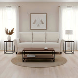 Patricia - Curved Arm 3 Seater Sofa