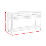 Westland - Sofa Table - Almond