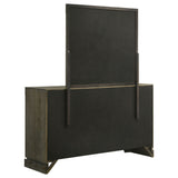Sundance - 6 Drawer Dresser With Mirror - Dark Coffee