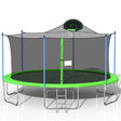 Trampoline For Adults & Kids With Basketball Hoop, Outdoor Trampolines With Ladder And Safety Enclosure Net For Kids And Adults - Trampolines - Alpine Outlets