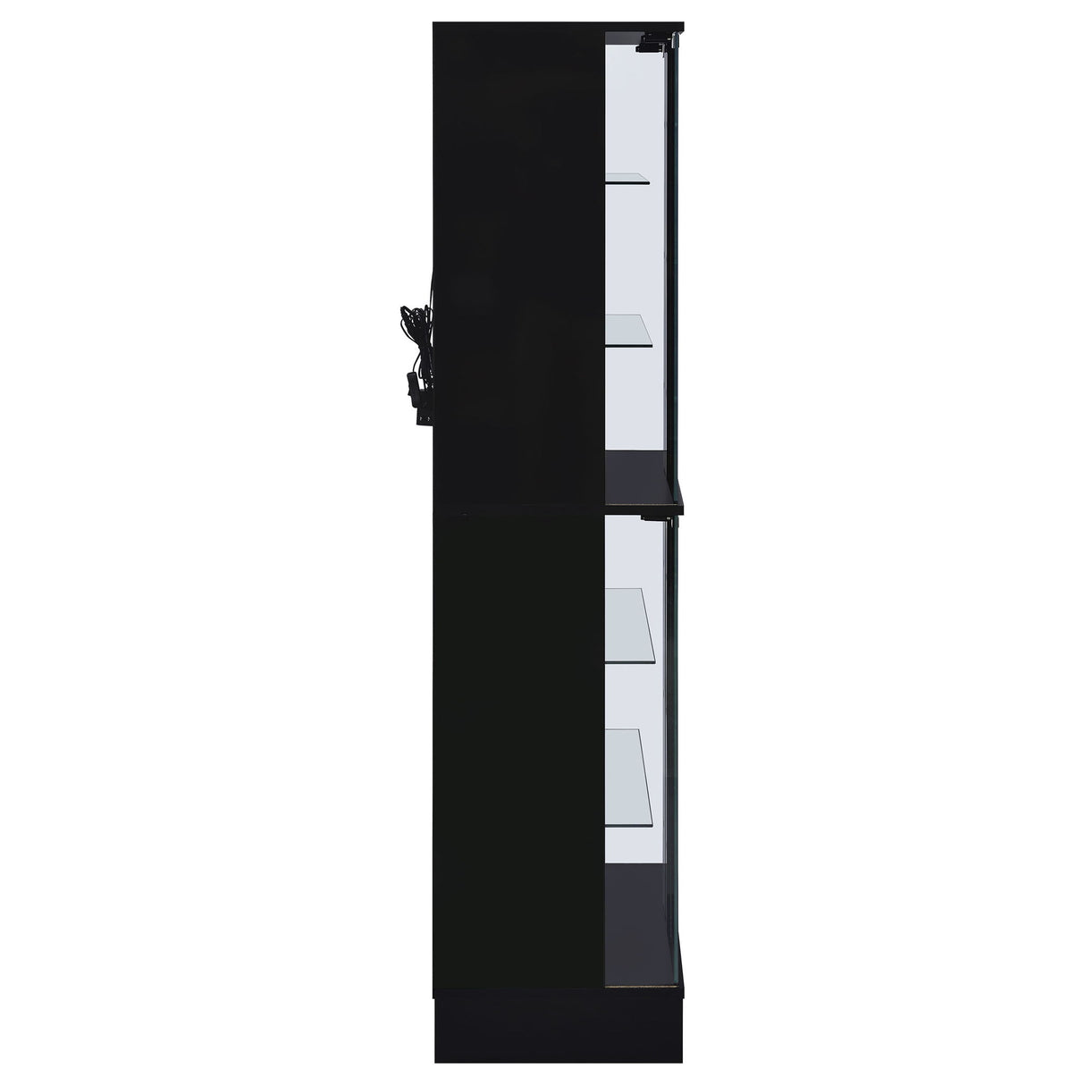Gilbert - 4 Door LED Curio Display Cabinet